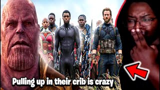 When THANOS bullied the INFINTY STONE from THE AVENGERS in Wakanda [BlankBoy] DB Reaction