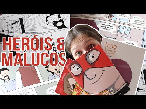 HUMOR, SUSPENSE E SUPERAÇÃO | HQs de Eric Peleias