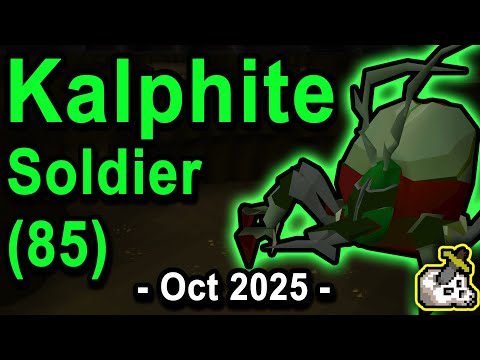 Kalphite Guide OSRS [Soldier]  |  Oct 2025