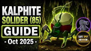 Kalphite Guide OSRS [Soldier]  |  Oct 2025