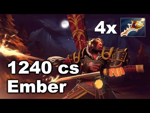 4 RAPIER Ember FULL COMBO - VP vs No Diggity! - DreamLeaguе Dota 2