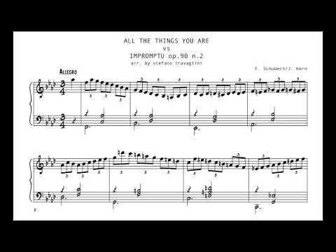 All the things you are vs. Schubert's Impromptu