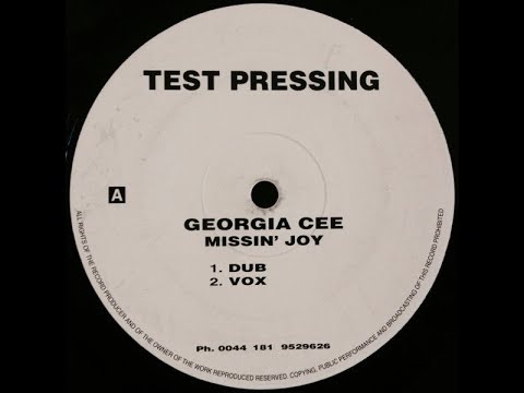 Georgia Cee – Missin' Joy (Dub)