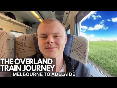 The Overland Train Journey From Melbourne to Adelaide | Red Standard Cabin