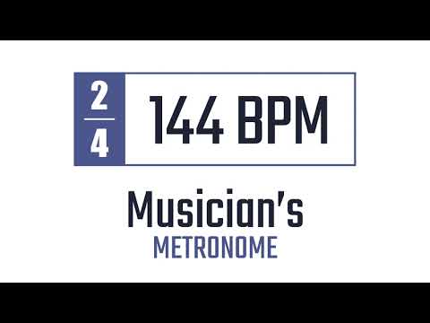 144 BPM - 2/4 - Metronome