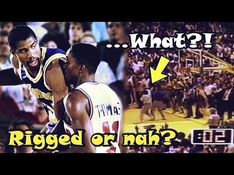 Did The Detroit Pistons Get ROBBED Of The 1988 Championship? (Game 7 ending)