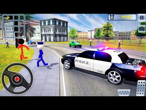 Transport Stickman Prisoner Police Car Chase game 👮🚨🚓 | YouTube Gaming