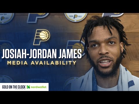 Indiana Pacers Pre-Draft Workouts: Josiah-Jordan James Media Availability (May 31, 2024)