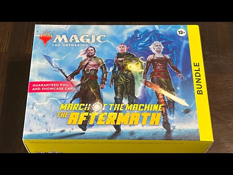 March of the Machine: The Aftermath Bundle  (MTG) - Unboxing and Packs Rips/Unwraps