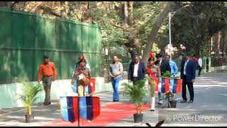 preview picture of video 'NCC Guard of Honour to Chief Guest  VC Dr. Vilas G Gaikar.'