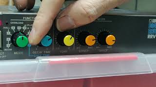 Video thumbnail for boss rrv-10 digital reverb japan 1987 by Pedal Pom FX