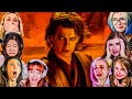 TOP FEMALE ANAKIN END Reactions Star Wars Episode III Revenge Of The Sith Movie Reaction