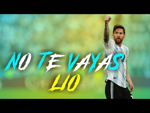 No te vayas Lio!!-(ZURDA DE CRISTAL - CRUZANDO EL CHARCO)