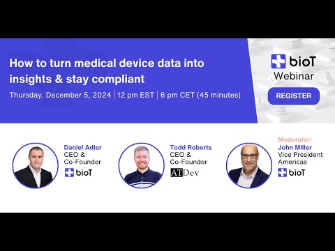 How to turn medical device data into insights & stay compliant