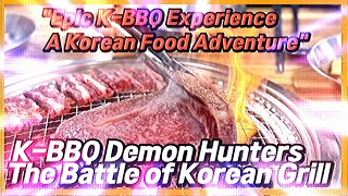 Download lagu K-BBQ Demon Hunters 🔥 The Battle of Korean Grill mp3