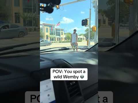 Spotting Wemby in the wild gotta be crazy 😭 🎥: / TT #basketball #nba #wemby #spurs #sanantonio