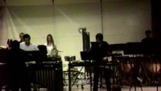 CMSU Percussion Ensemble concert - April 1, 1999