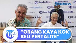 Ganjar Geram di SPBU Banyak Mobil Mewah Antre Pertalite: 