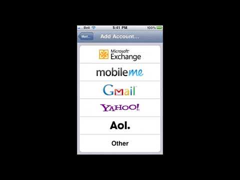 iPhone: How to Setup a Yahoo! Email Account