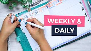 Planning My Week (Silent) | Calm Weekly + Daily Setup