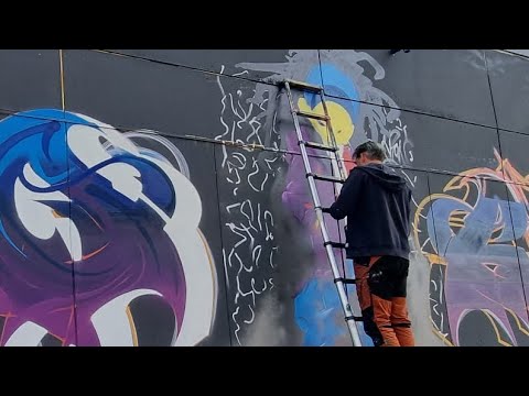 HipHop Graffiti Jam 🇩🇪 | Theron, Hoge & Gemo @ k-Vibez