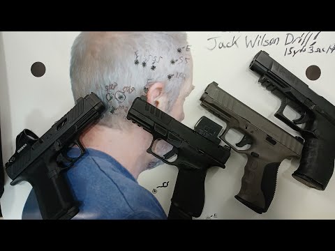 JACK WILSON DRILL of the Month Draw to HEADSHOT at 15 yards DOTM Important for Church Security & LE