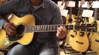 Video thumbnail for MARTIN 000-42ECB Eric Clapton Demo by 細川MASH by Dolphin Guitars