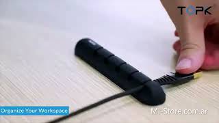 Video de Organizador De Cables Topk de 5 posiciones