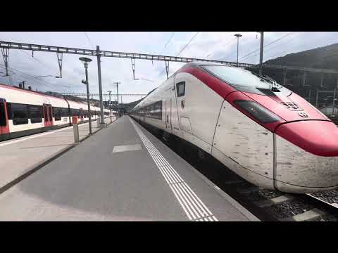 EC 10318 Milano Centrale - Zürich HB in partenza da Chiasso