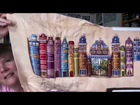 Flosstube #126--A Boatload of WIPs and 2 retreats!