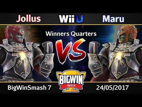 BigWinSmash 7 - Winners R4 - Jollus (Ganondorf) v Maru (Ganondorf)