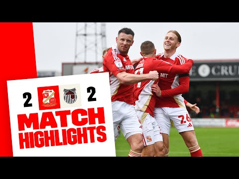 Extended Highlights: Swindon Town 2-2 Grimsby Town