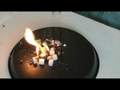 Würfelzucker verbrennen