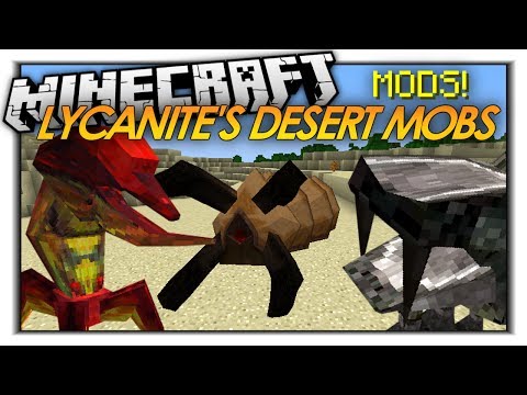 Epic NEW Desert Mobs Mod in Minecraft!