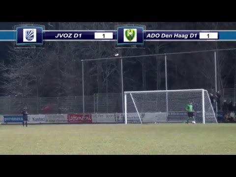JVOZ D1   ADO Den Haag D1 Kwartfinale landelijke beker