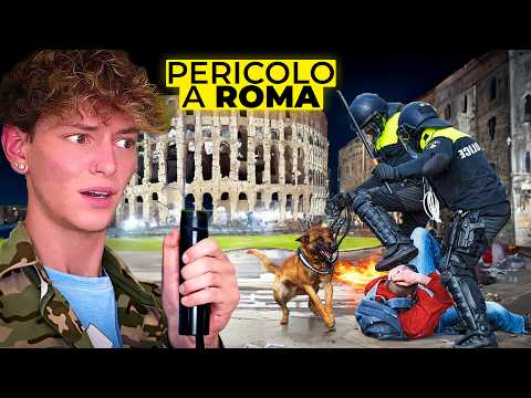 Notte nei quartieri più PERICOLOSI di Roma...