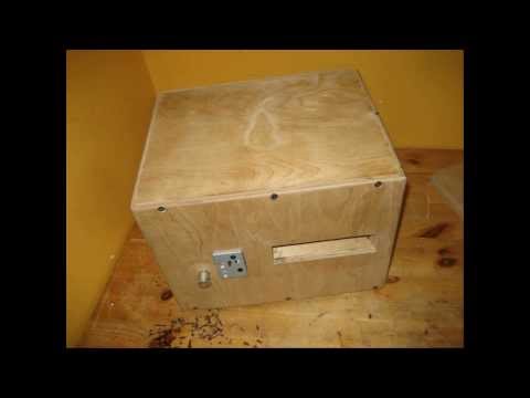 my custom wooden pc case