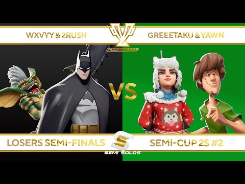Losers Semi-Finals Semi-CUP 2s #2-  Wxvyy & 2Rush VS Greeetaku & Yawn - Multiversus Tournament