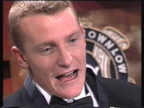 Michael Voss and James Hird win Brownlow Medal 1996 Brisbane Bears