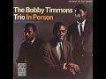 Ron Carter - Popsy - from In Person - by The Bobby Timmons Trio #roncarterbassist #inperson