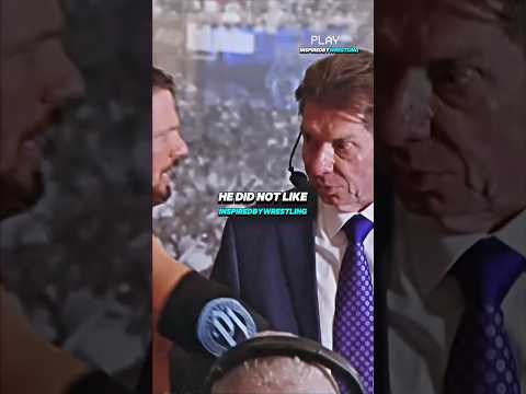 AJ Styles Says Vince McMahon Hated Him 😱 #shorts #wwe