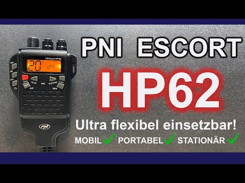 TOP!  PNI ESCORT HP62 - MOBIL + PORTABEL + STATIONÄR! Kommt in meinen Notfall-Rucksack!