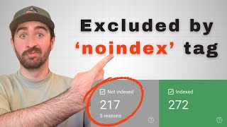 FIX: Excluded by 'noindex' tag in Google Search Console