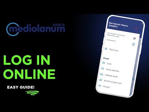 How to login to Banca Mediolanum online banking - Italy