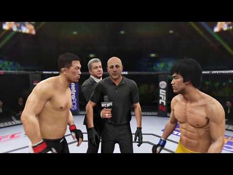 Tatsuya Kawajiri vs. Bruce Lee (EA Sports UFC 2) - CPU vs. CPU