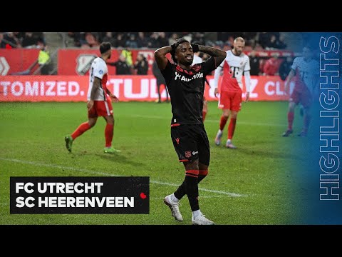 Geen punten in Utrecht | Debuut Bruma, Nunnely & Sahraoui | Highlights FC Utrecht - sc Heerenveen
