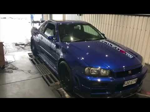 Nissan Skyline GT-R R34 Single Turbo - 1000HP -  PPG Sequential Gearbox
