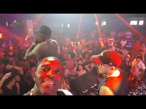 DJ Charly Templar, MD Mochio, DJ Weezi and MC Banky at Illuzion Phuket (Top 15 Club)