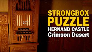 Video Strongbox Puzzle in Hernand Castle