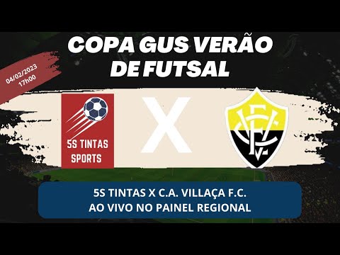 5S Tintas x Villaça F.C - Copa Gus Verão de Futsal - 2023